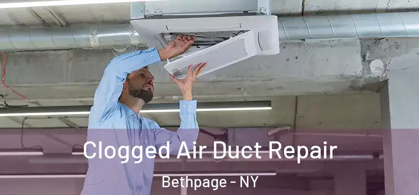  Clogged Air Duct Repair Bethpage - NY